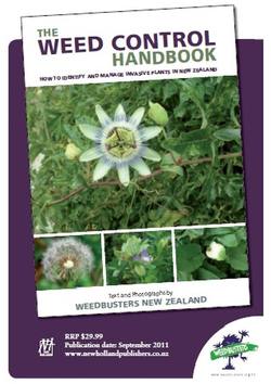 Weed Control Handbook 